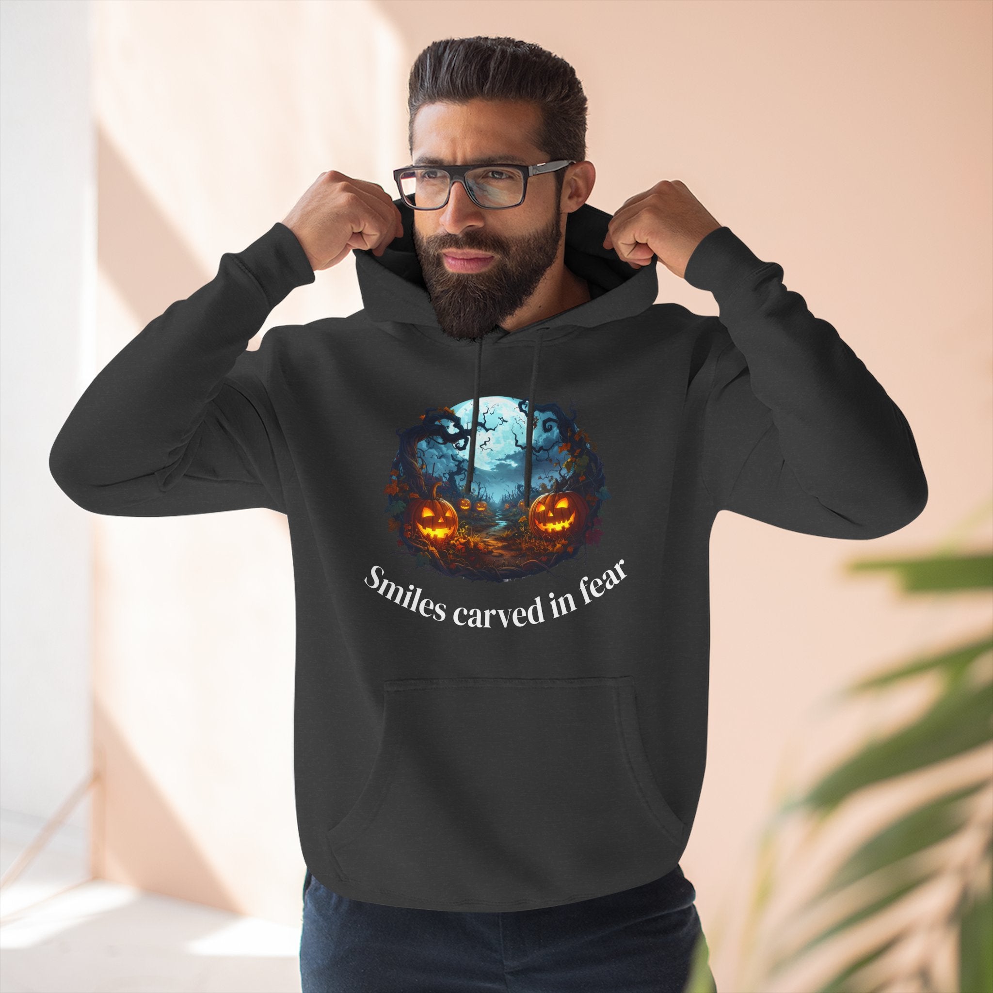 Halloween Fleece Hoodie, Cozy Fall Apparel, Spooky Season Style, Perfect for Trick-or-Treating, Pumpkin Spice Lover Gift, Unique [...]