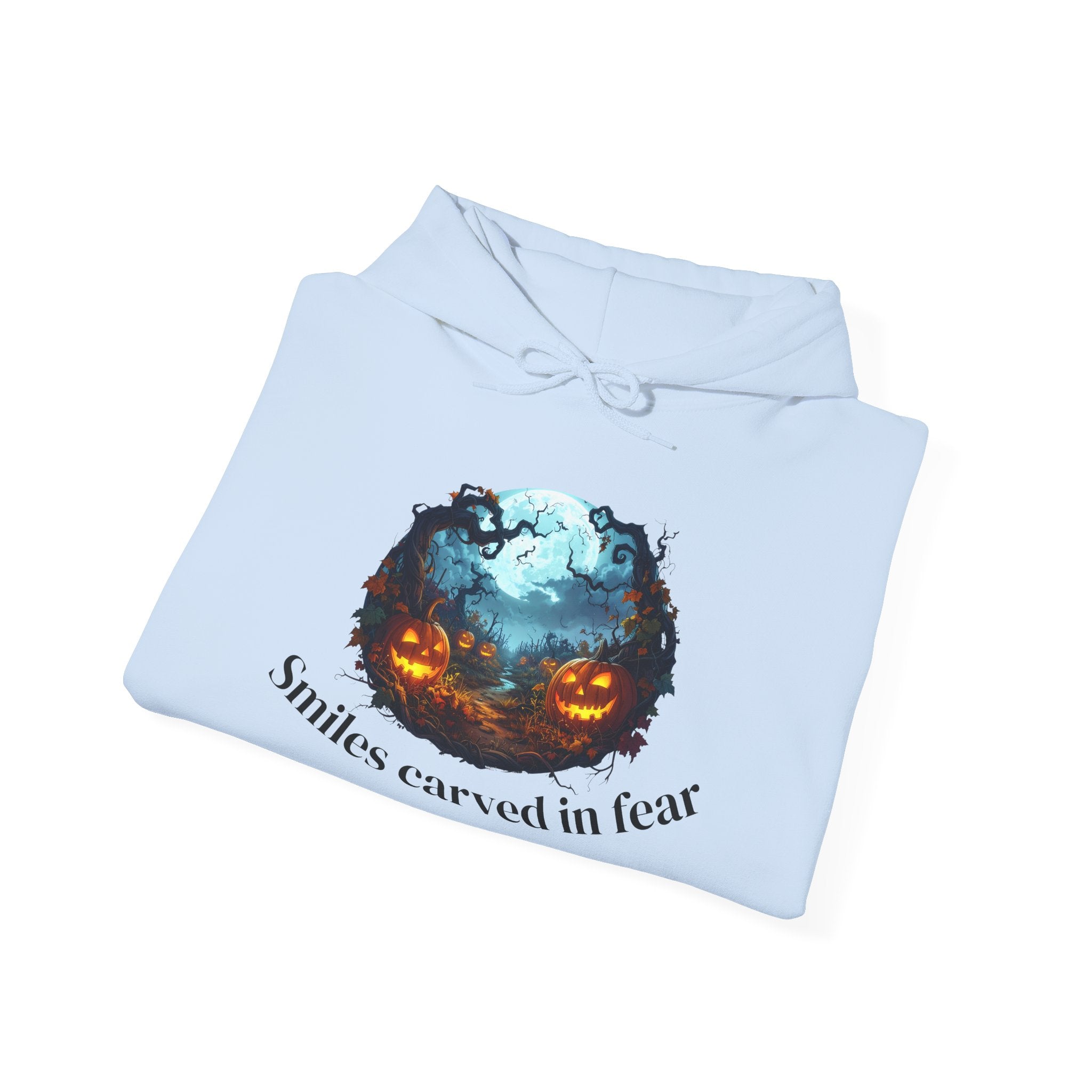 Halloween Themed Unisex Hoodie, Spooky Sweatshirt for Fall, Cozy Costume, Party Apparel, Funny Gift for Halloween Lovers