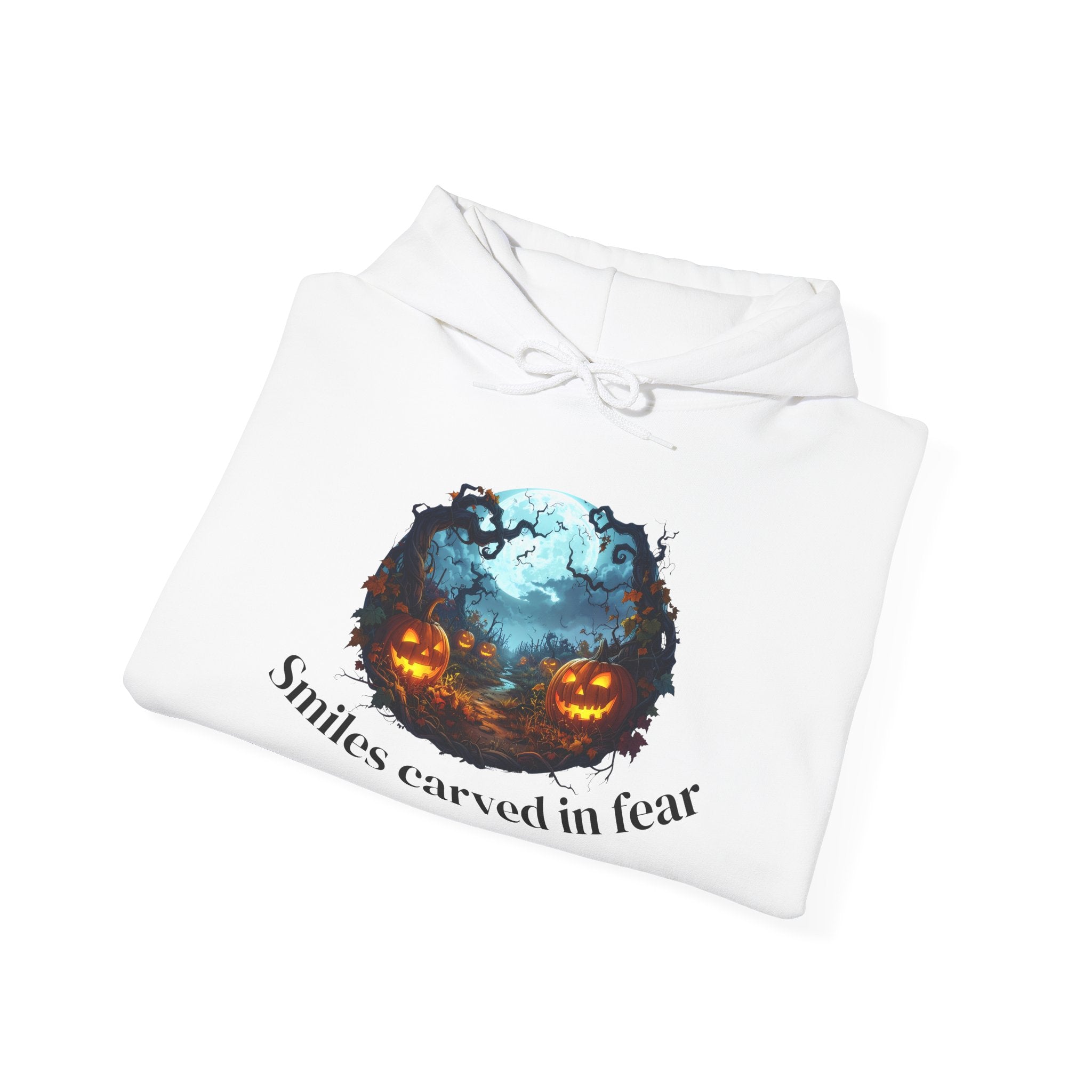 Halloween Themed Unisex Hoodie, Spooky Sweatshirt for Fall, Cozy Costume, Party Apparel, Funny Gift for Halloween Lovers
