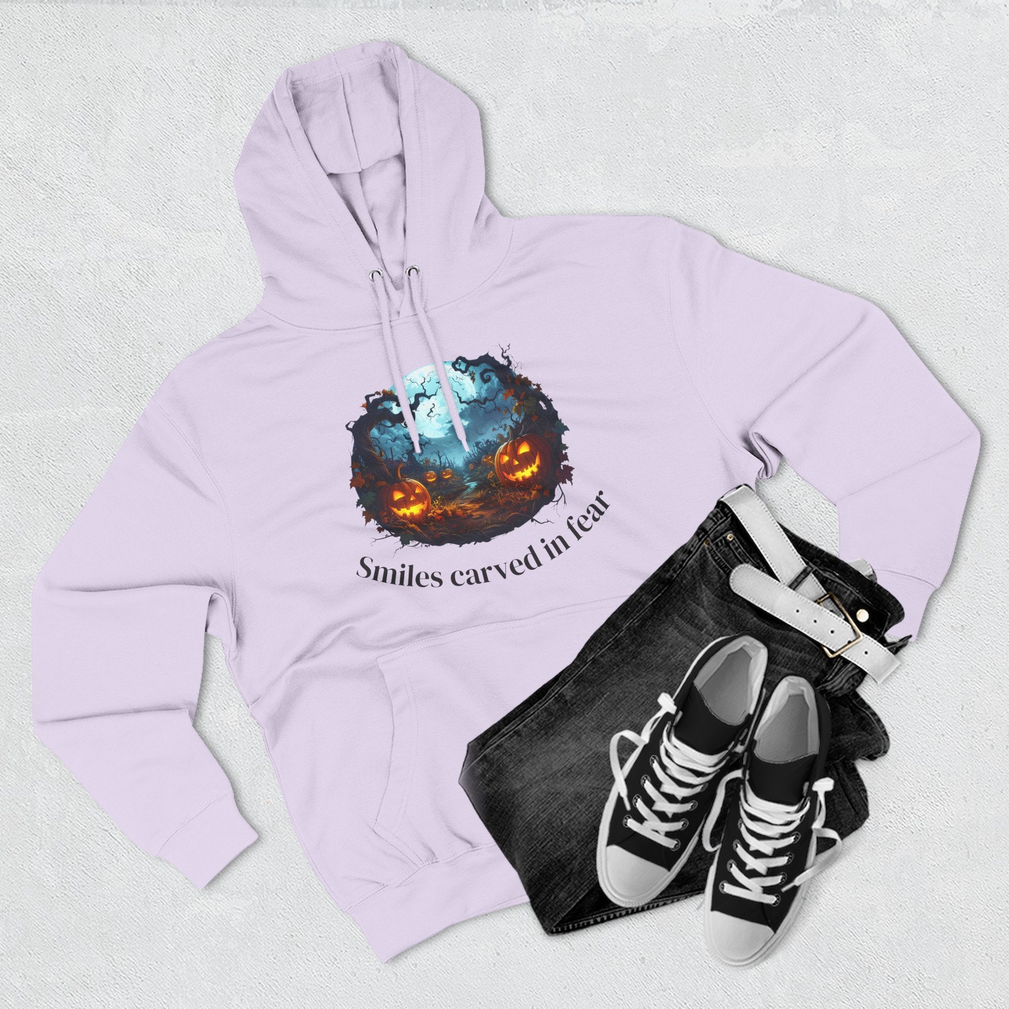 Halloween Fleece Hoodie, Cozy Fall Apparel, Spooky Season Style, Perfect for Trick-or-Treating, Pumpkin Spice Lover Gift, Unique [...]