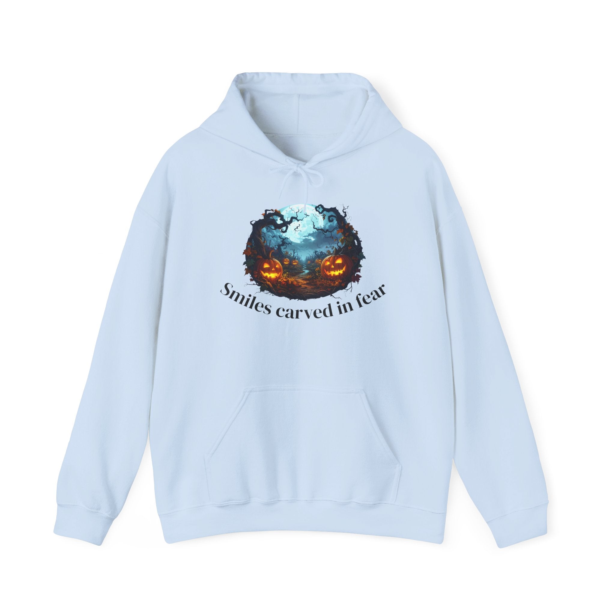 Halloween Themed Unisex Hoodie, Spooky Sweatshirt for Fall, Cozy Costume, Party Apparel, Funny Gift for Halloween Lovers