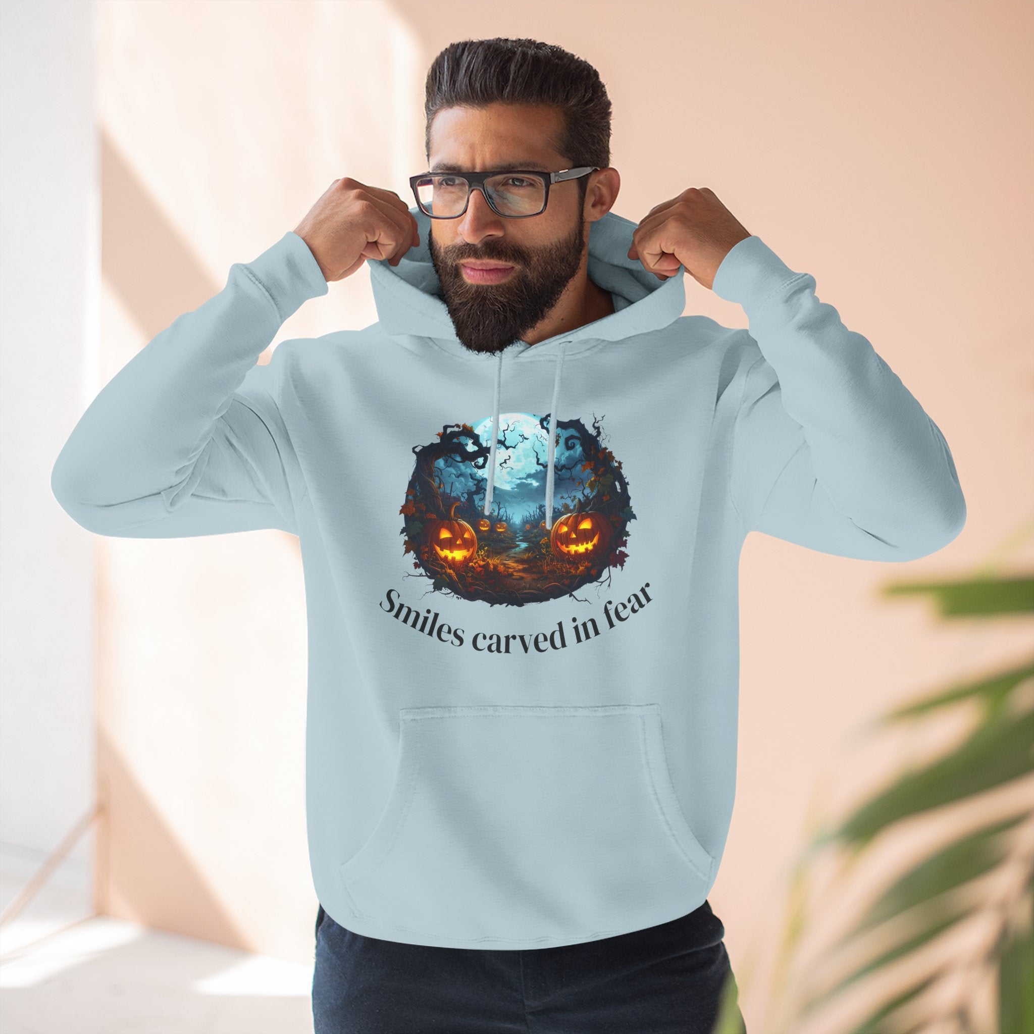 Halloween Fleece Hoodie, Cozy Fall Apparel, Spooky Season Style, Perfect for Trick-or-Treating, Pumpkin Spice Lover Gift, Unique [...]