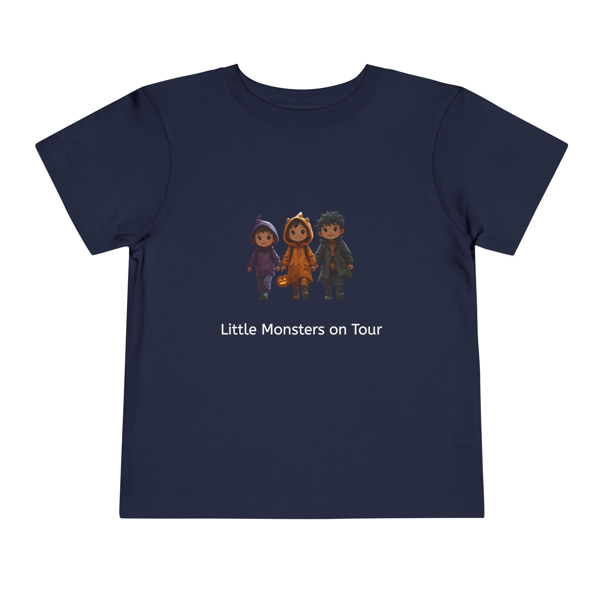 Toddler Short Sleeve Tee - Little Monsters on Tour, Cute Kids Shirt, Toddler Halloween Tee, Boys & Girls Gift, Funny Toddler Apparel
