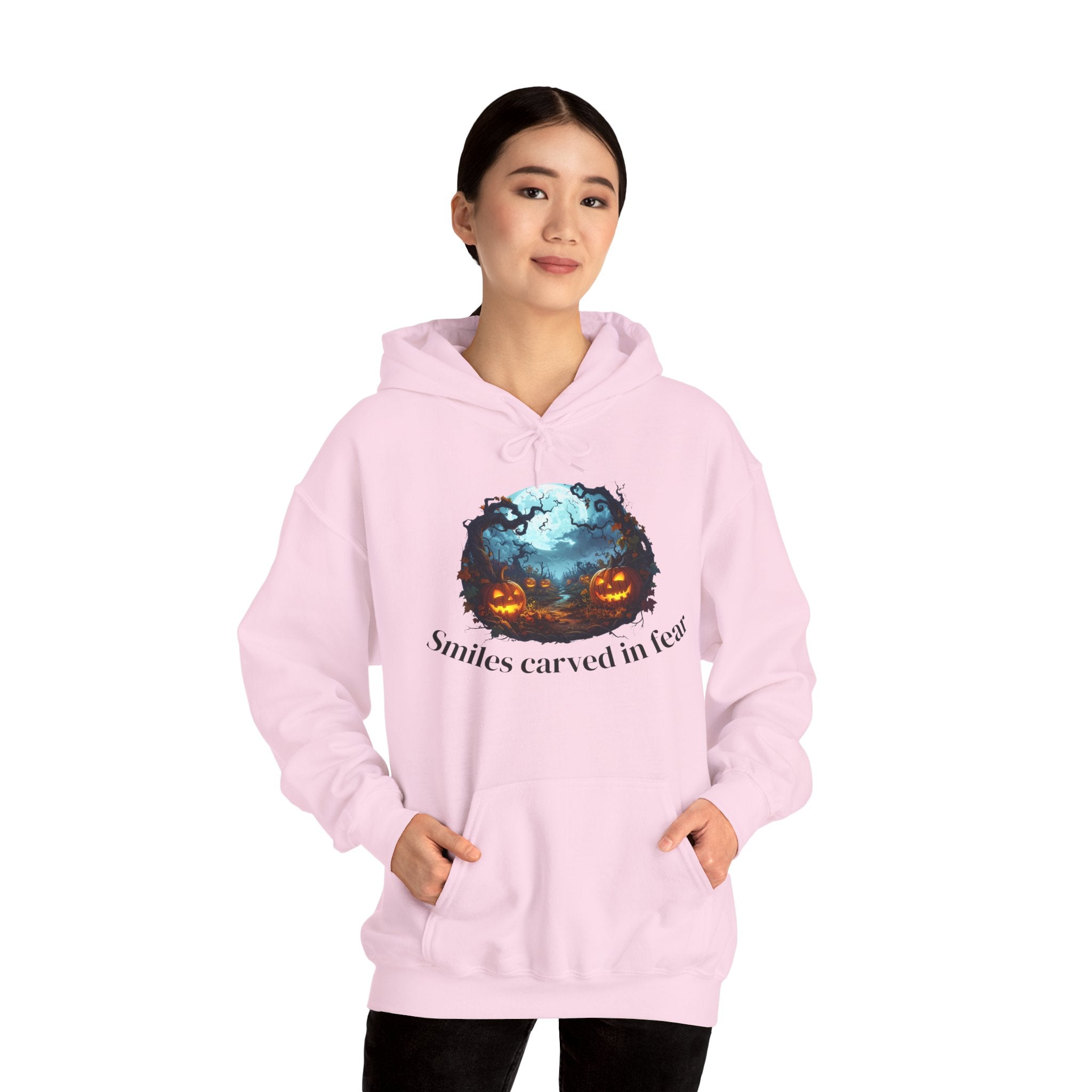 Halloween Themed Unisex Hoodie, Spooky Sweatshirt for Fall, Cozy Costume, Party Apparel, Funny Gift for Halloween Lovers