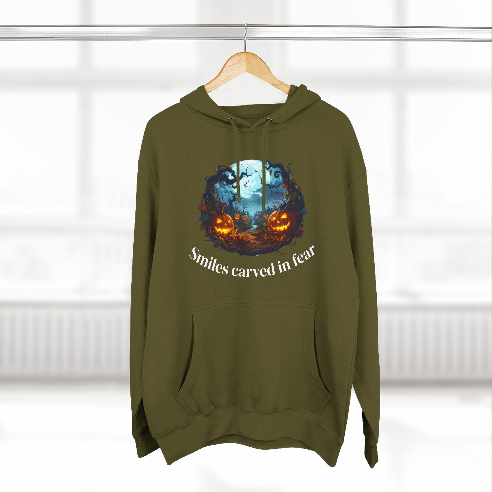 Halloween Fleece Hoodie, Cozy Fall Apparel, Spooky Season Style, Perfect for Trick-or-Treating, Pumpkin Spice Lover Gift, Unique [...]