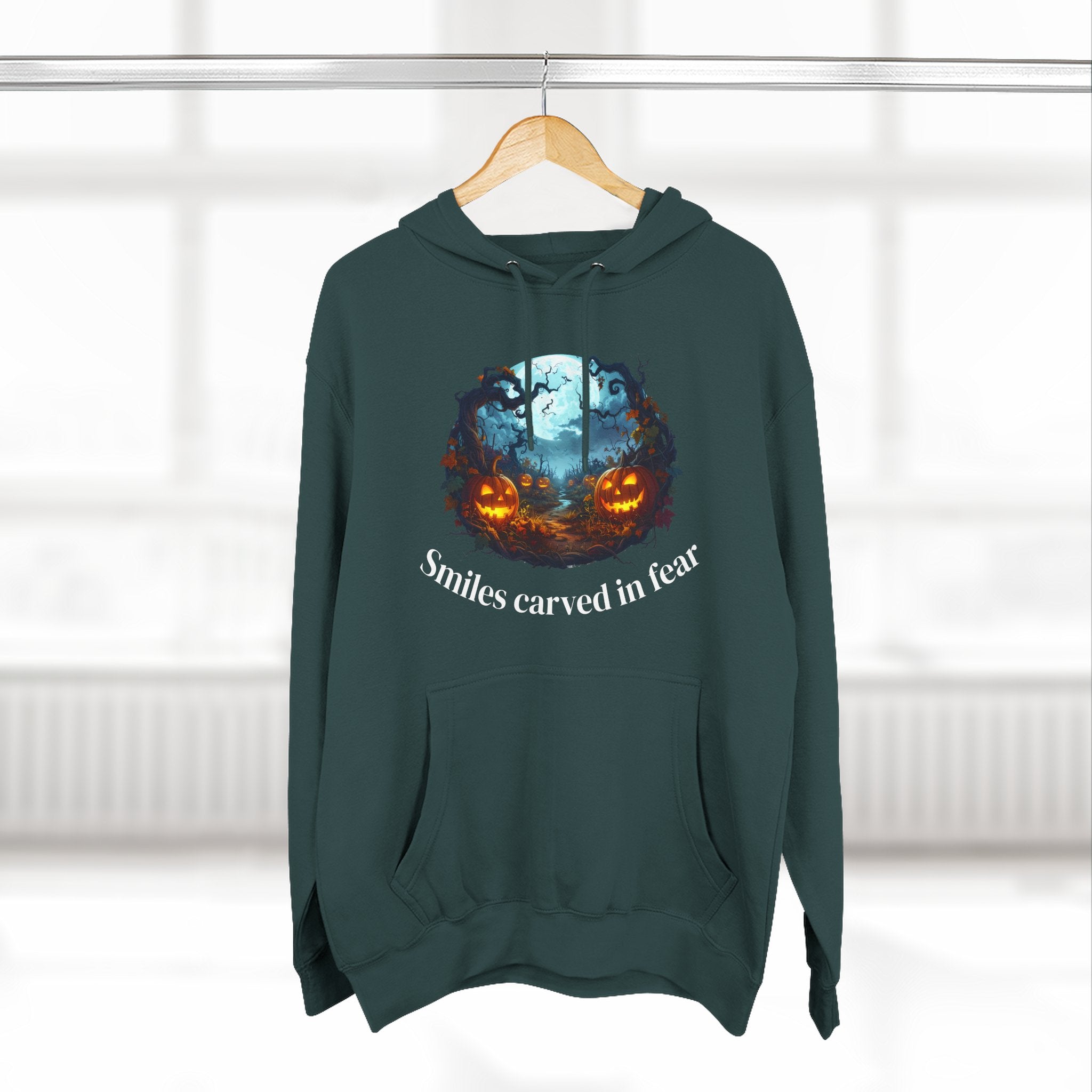 Halloween Fleece Hoodie, Cozy Fall Apparel, Spooky Season Style, Perfect for Trick-or-Treating, Pumpkin Spice Lover Gift, Unique [...]