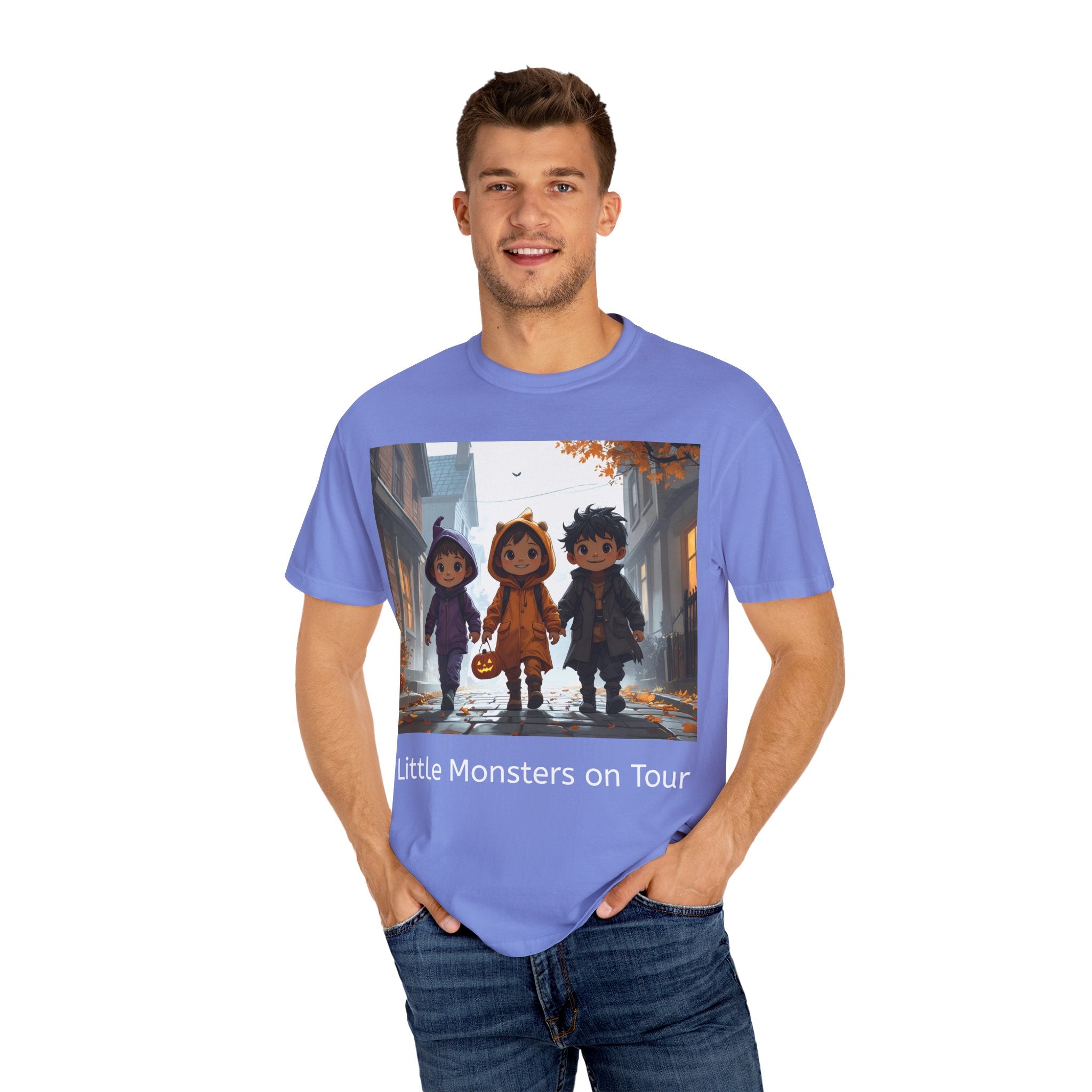 Cute Monster T-Shirt, Halloween Costume, Kids Party Shirt, Gift for Children, Unisex Apparel