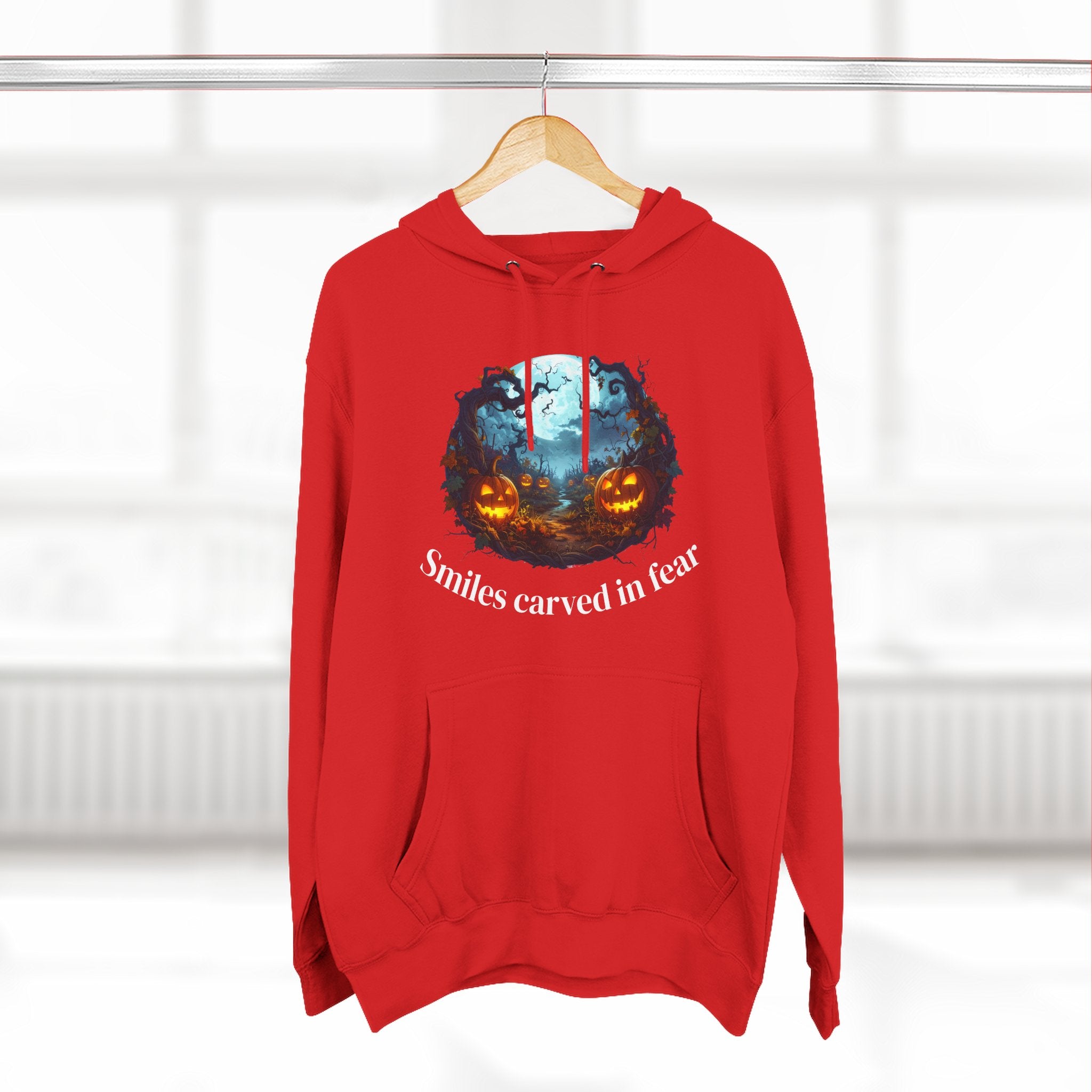 Halloween Fleece Hoodie, Cozy Fall Apparel, Spooky Season Style, Perfect for Trick-or-Treating, Pumpkin Spice Lover Gift, Unique [...]
