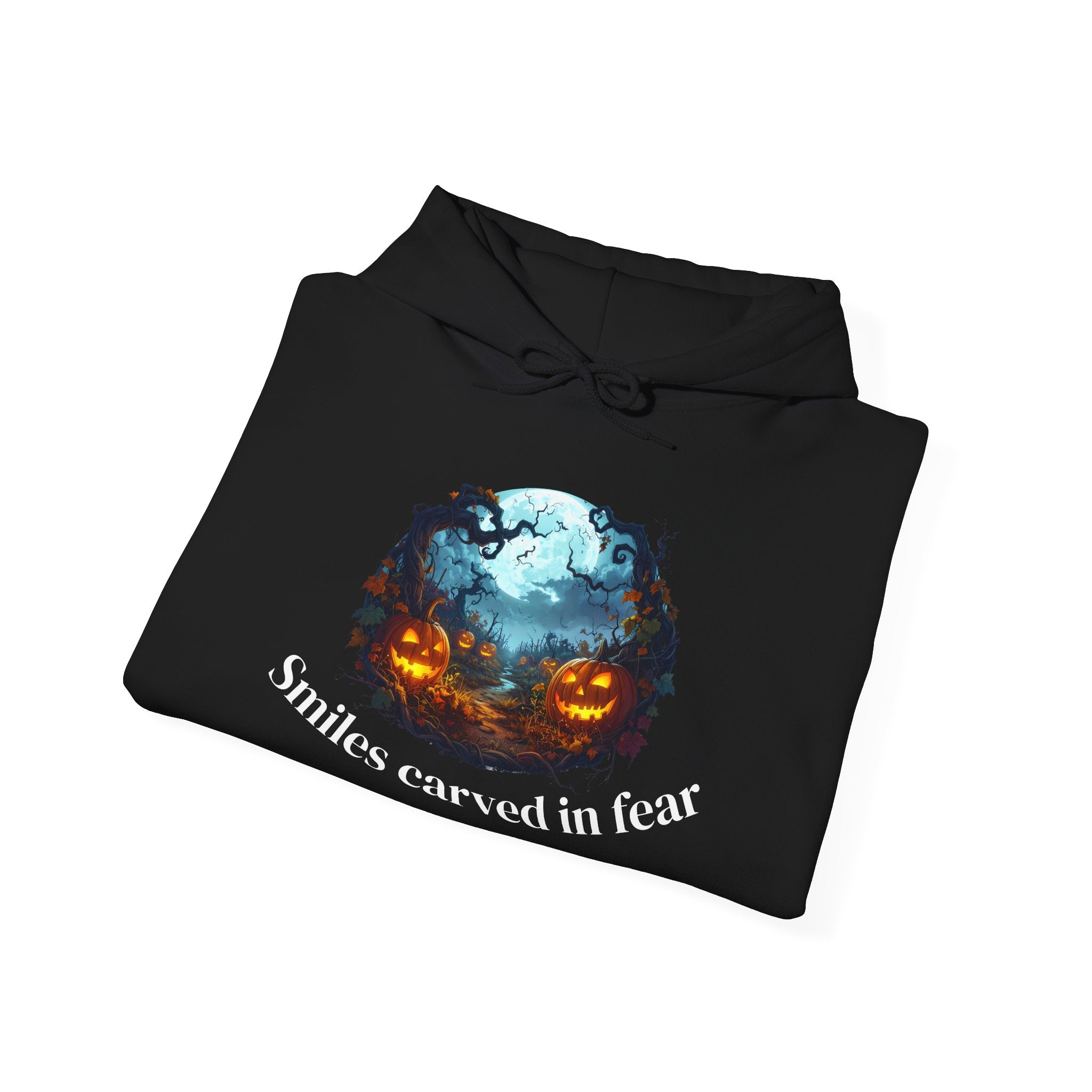 Halloween Themed Unisex Hoodie, Spooky Sweatshirt for Fall, Cozy Costume, Party Apparel, Funny Gift for Halloween Lovers