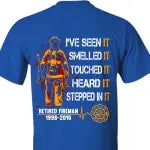 Personalized Retired Firefighter Custom Time T-shirt – The Perfect Gift for a Retired Firefighter