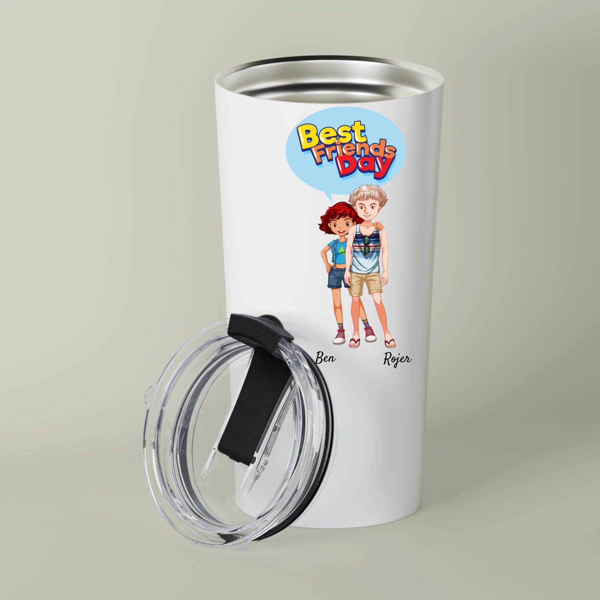 Personalized best friend gift tumbler