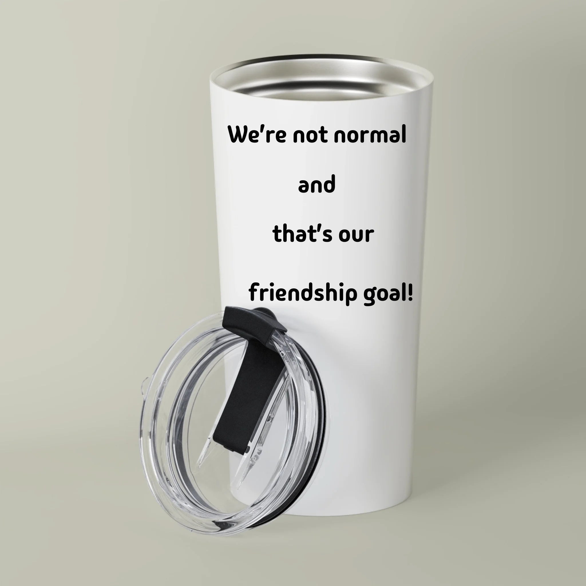 Personalized best friend gift tumbler