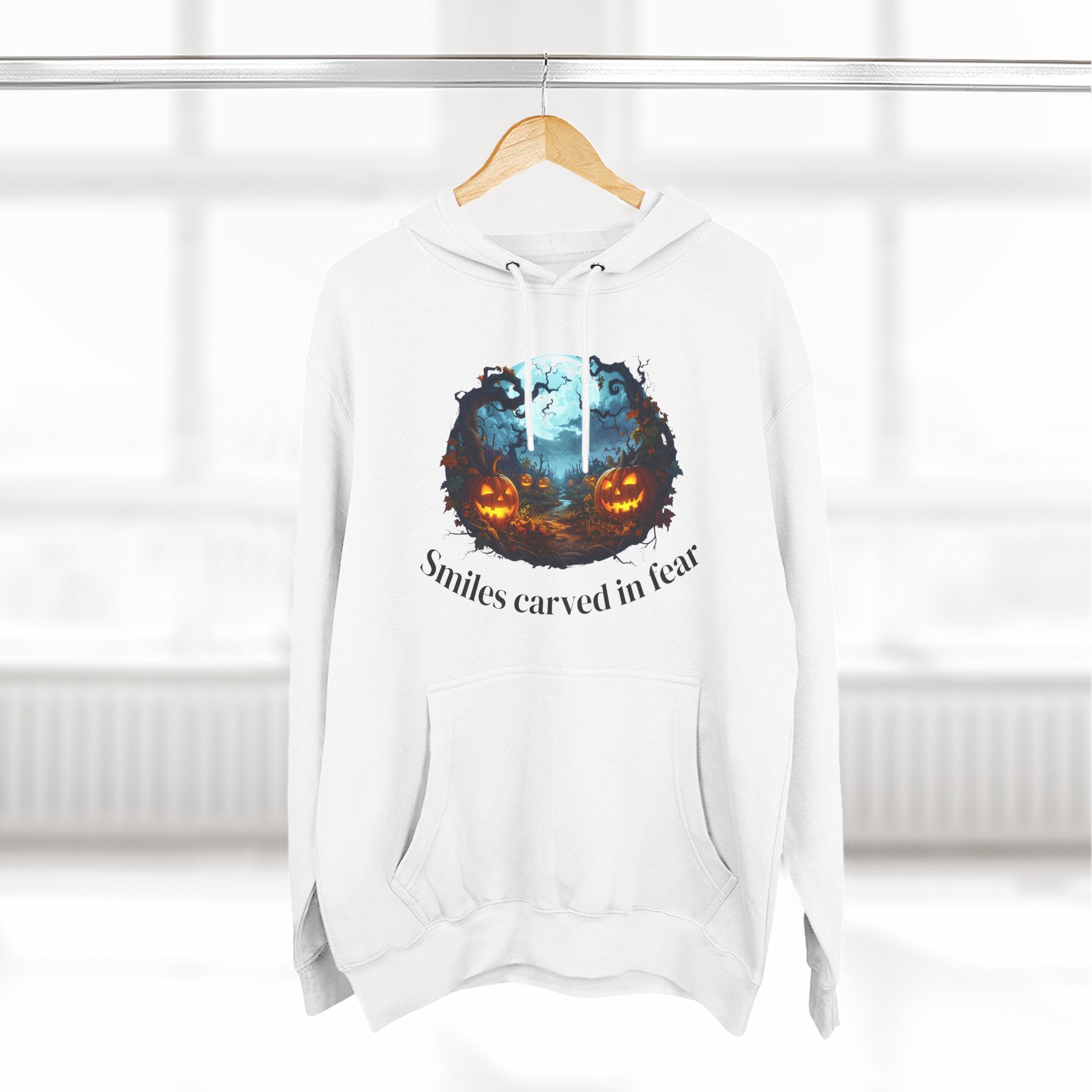 Halloween Fleece Hoodie, Cozy Fall Apparel, Spooky Season Style, Perfect for Trick-or-Treating, Pumpkin Spice Lover Gift, Unique [...]