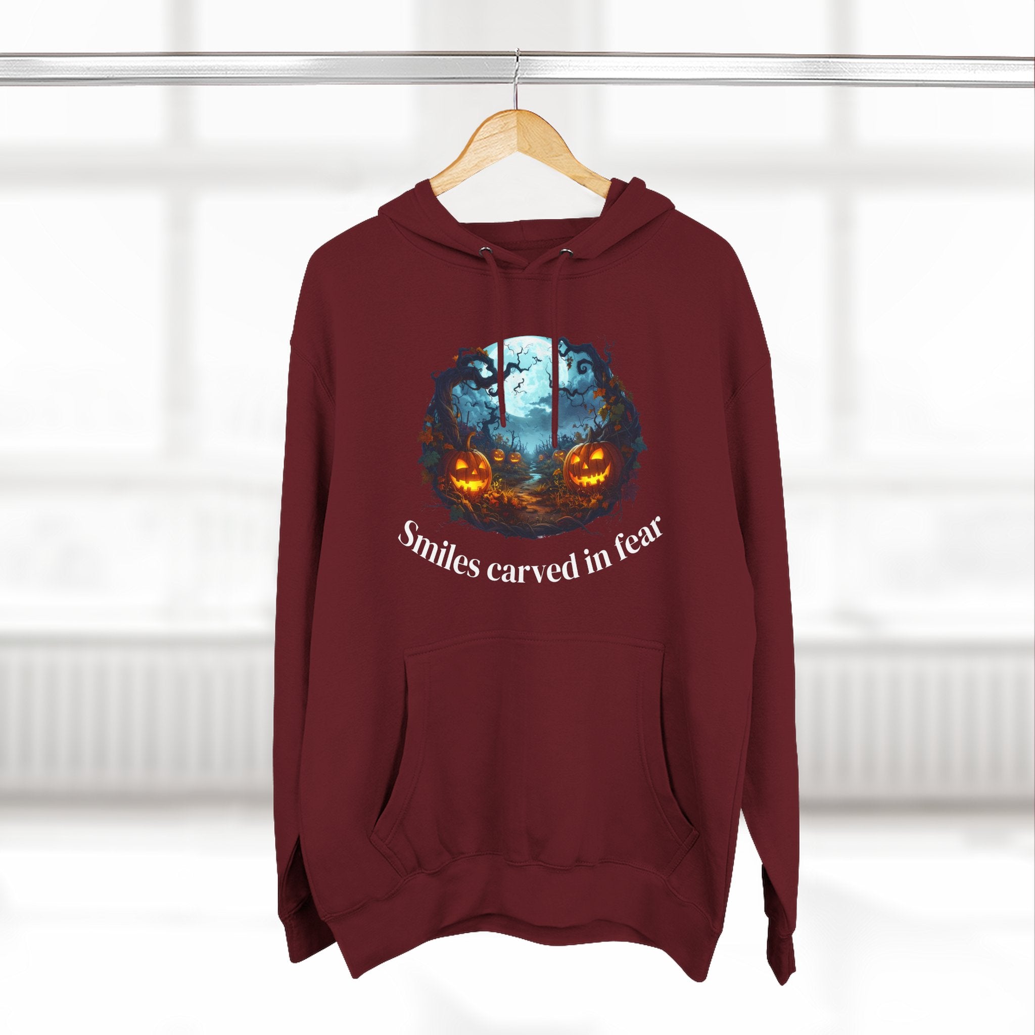 Halloween Fleece Hoodie, Cozy Fall Apparel, Spooky Season Style, Perfect for Trick-or-Treating, Pumpkin Spice Lover Gift, Unique [...]
