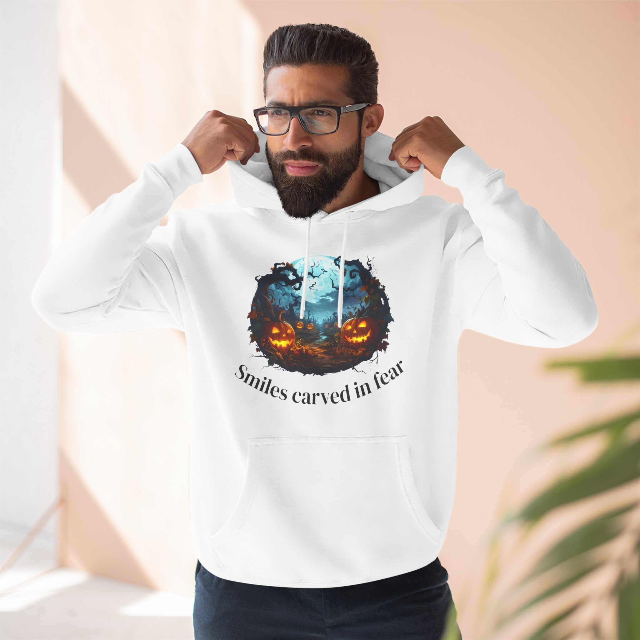Halloween Fleece Hoodie, Cozy Fall Apparel, Spooky Season Style, Perfect for Trick-or-Treating, Pumpkin Spice Lover Gift, Unique [...]