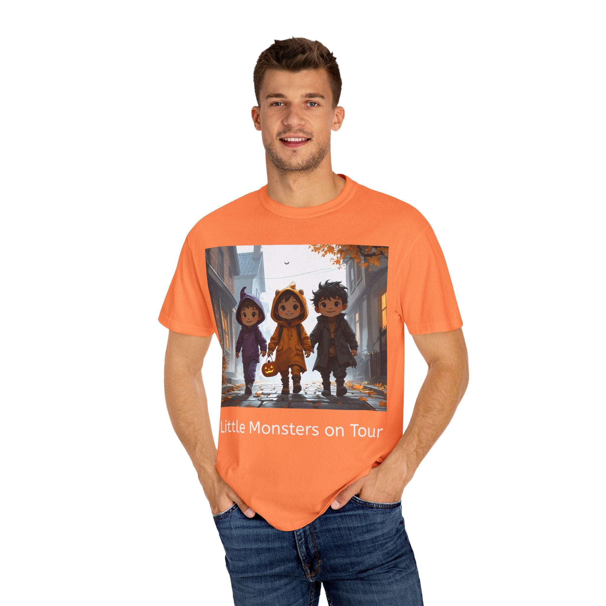 Cute Monster T-Shirt, Halloween Costume, Kids Party Shirt, Gift for Children, Unisex Apparel