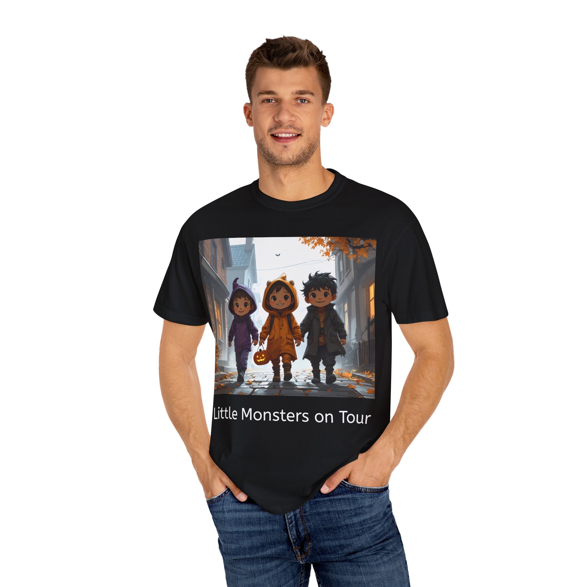 Cute Monster T-Shirt, Halloween Costume, Kids Party Shirt, Gift for Children, Unisex Apparel