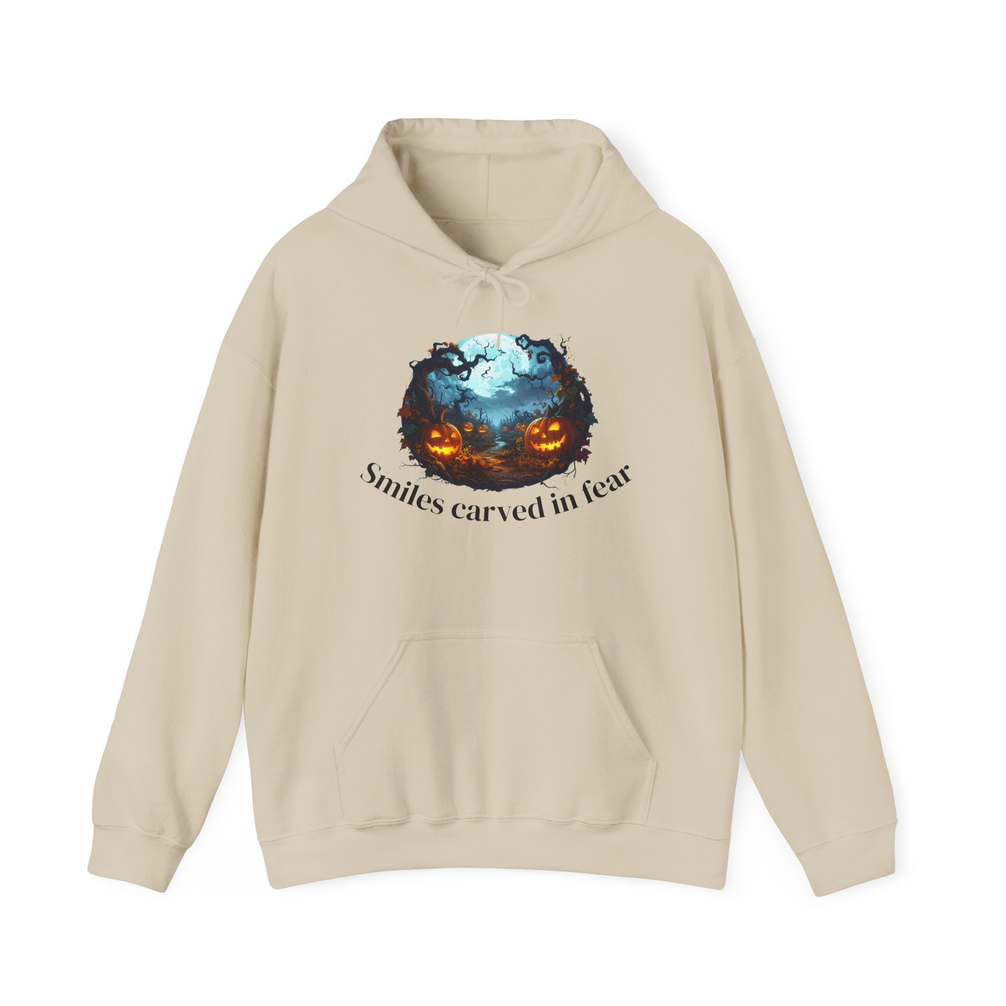 Halloween Themed Unisex Hoodie, Spooky Sweatshirt for Fall, Cozy Costume, Party Apparel, Funny Gift for Halloween Lovers