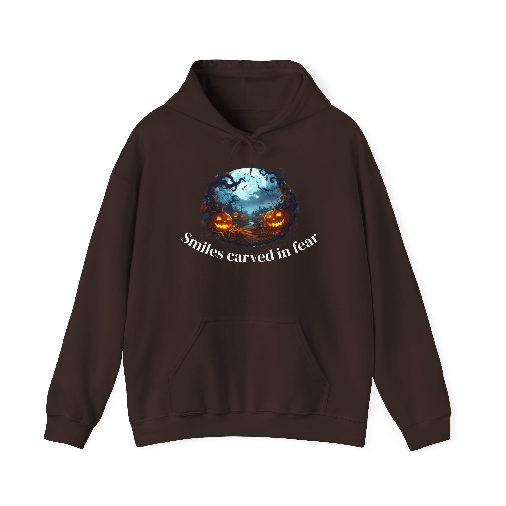 Halloween Themed Unisex Hoodie, Spooky Sweatshirt for Fall, Cozy Costume, Party Apparel, Funny Gift for Halloween Lovers
