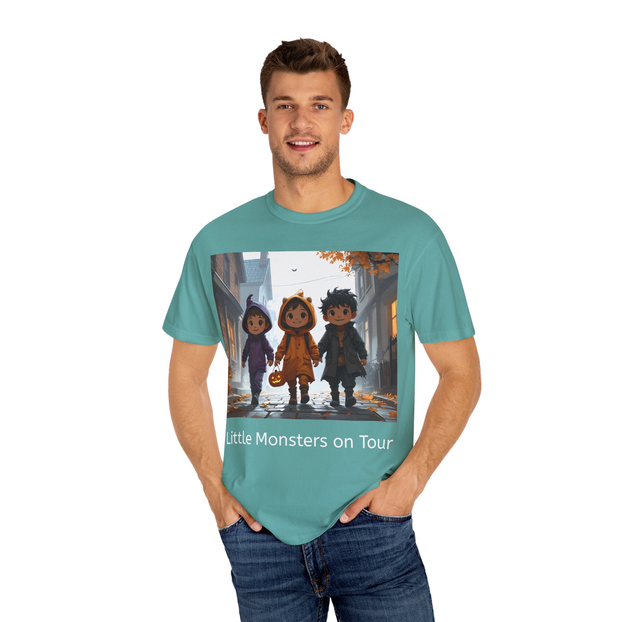 Cute Monster T-Shirt, Halloween Costume, Kids Party Shirt, Gift for Children, Unisex Apparel