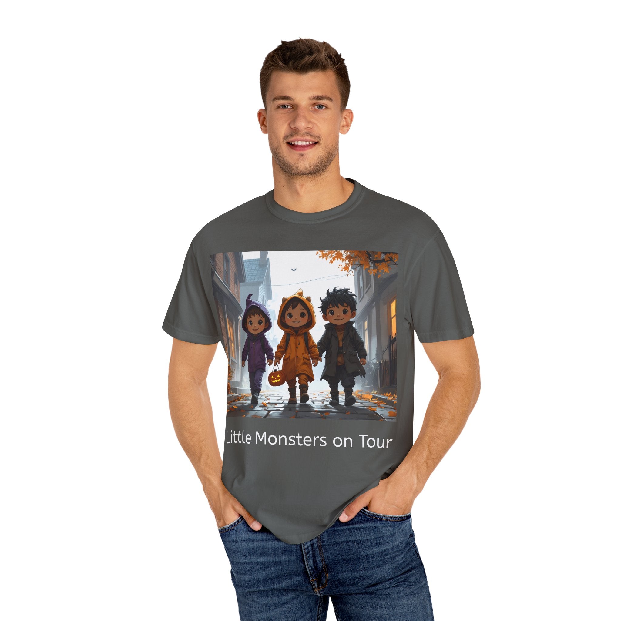 Cute Monster T-Shirt, Halloween Costume, Kids Party Shirt, Gift for Children, Unisex Apparel