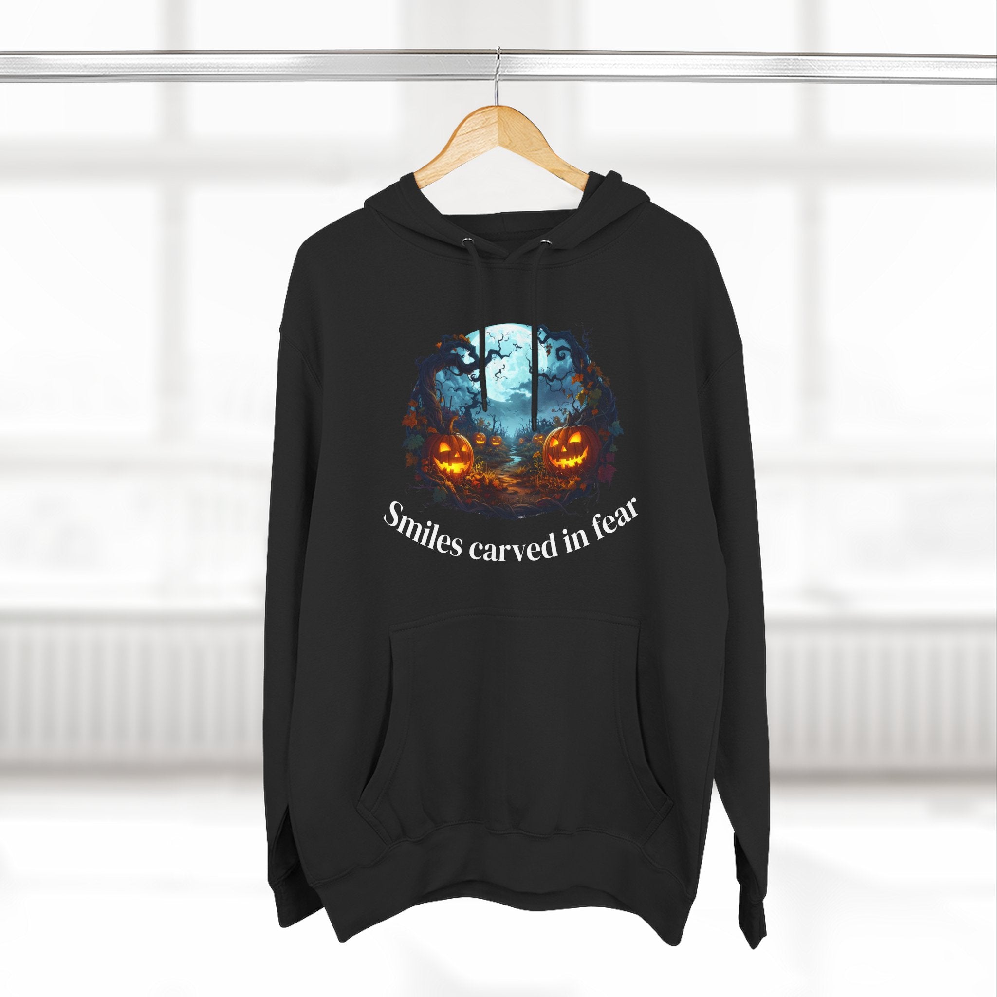 Halloween Fleece Hoodie, Cozy Fall Apparel, Spooky Season Style, Perfect for Trick-or-Treating, Pumpkin Spice Lover Gift, Unique [...]