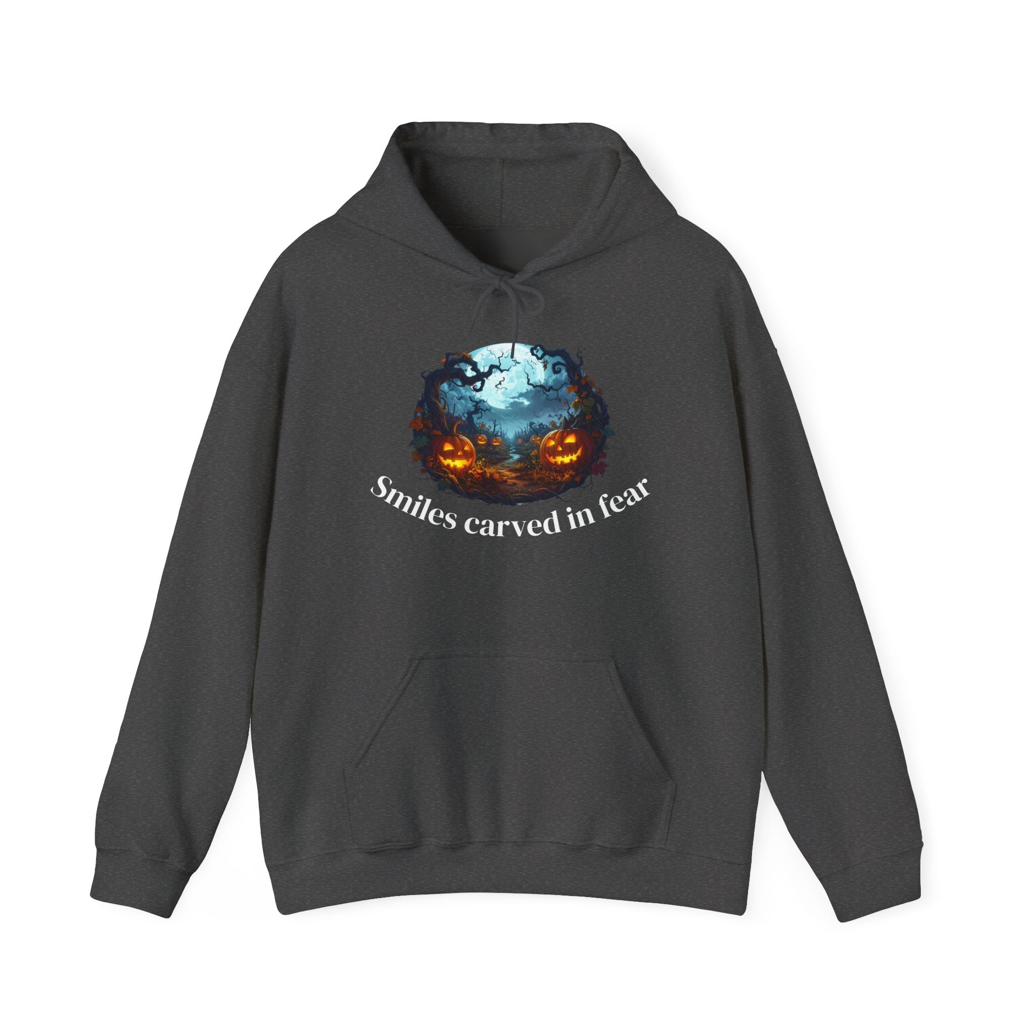 Halloween Themed Unisex Hoodie, Spooky Sweatshirt for Fall, Cozy Costume, Party Apparel, Funny Gift for Halloween Lovers